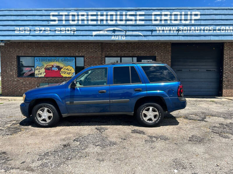 2005 Chevrolet TrailBlazer for sale at Storehouse Group in Wilson NC