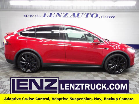 2021 Tesla Model X for sale at LENZ TRUCK CENTER in Fond Du Lac WI