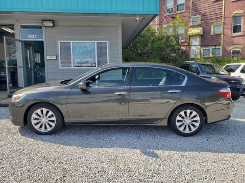 2014 Honda Accord for sale at BEL-AIR MOTORS in Akron OH