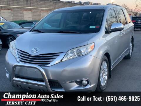 2015 Toyota Sienna for sale at CHAMPION AUTO SALES OF JERSEY CITY in Jersey City NJ