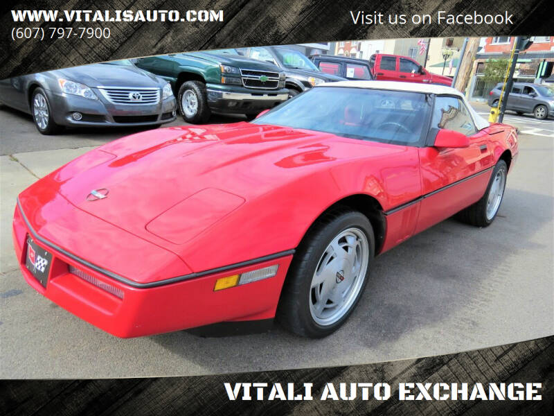 1989 Chevrolet Corvette for sale at VITALI AUTO EXCHANGE in Johnson City NY