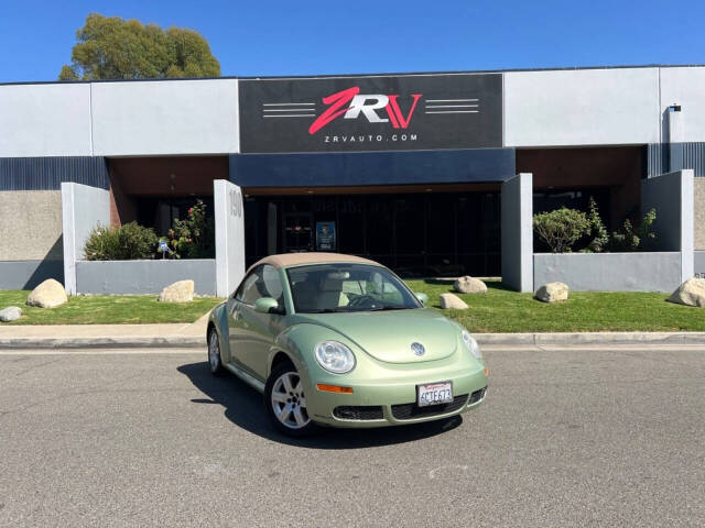 2007 Volkswagen New Beetle Convertible for sale at ZRV AUTO INC in Brea, CA