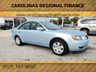 2007 Hyundai Sonata for sale at Carolinas Regional Finance in Henderson NC