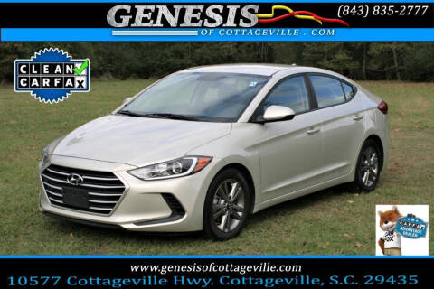 2018 Hyundai Elantra for sale at Genesis Of Cottageville in Cottageville SC