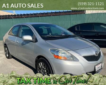2010 Toyota Yaris for sale at A1 AUTO SALES in Clovis CA