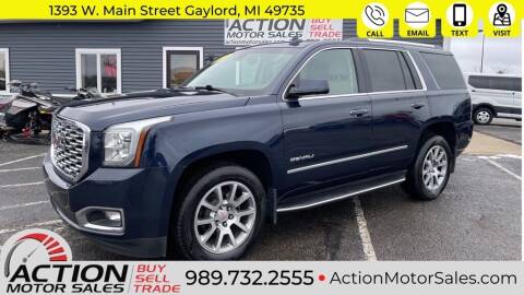 2018 GMC Yukon for sale at Action Motor Sales in Gaylord MI