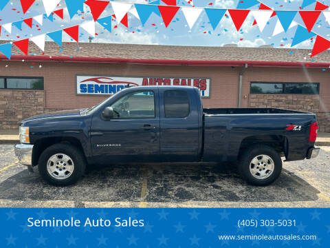 2012 Chevrolet Silverado 1500 for sale at Seminole Auto Sales in Seminole OK