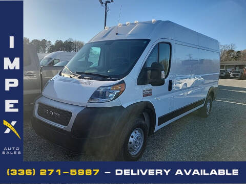 2021 RAM ProMaster for sale at Impex Auto Sales in Greensboro NC