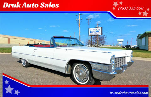 1965 Cadillac DeVille for sale at Druk Auto Sales in Ramsey MN