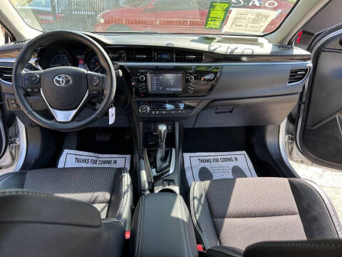 2016 Toyota Corolla S
