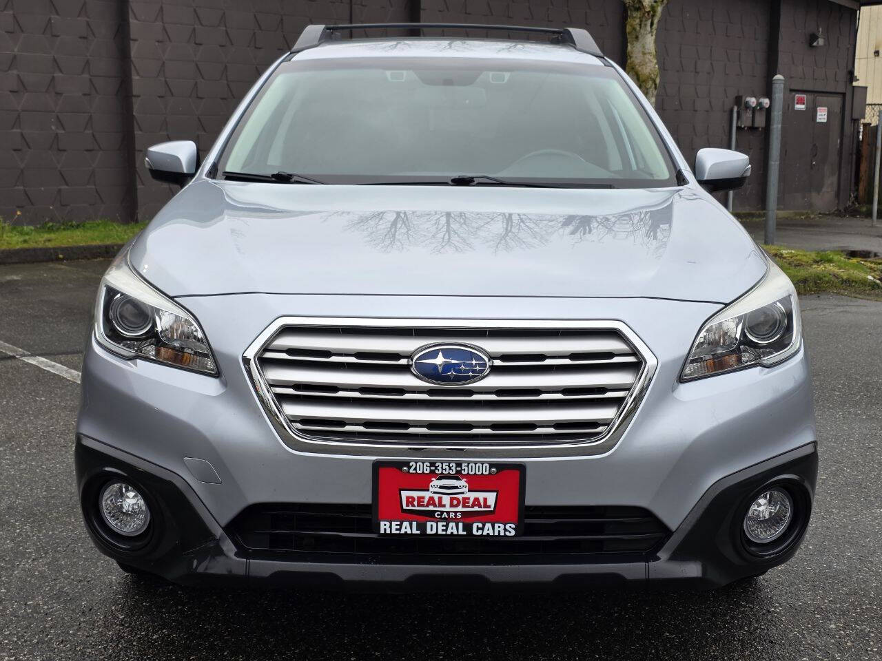 Silver 2016 Subaru Outback 2.5i Premium AWD 2.5i Premium 4dr Wagon 2