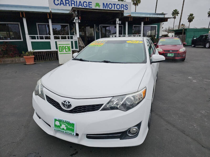 2014 Toyota Camry for sale at Carriage Motors Car & Truck in Santa Rosa CA