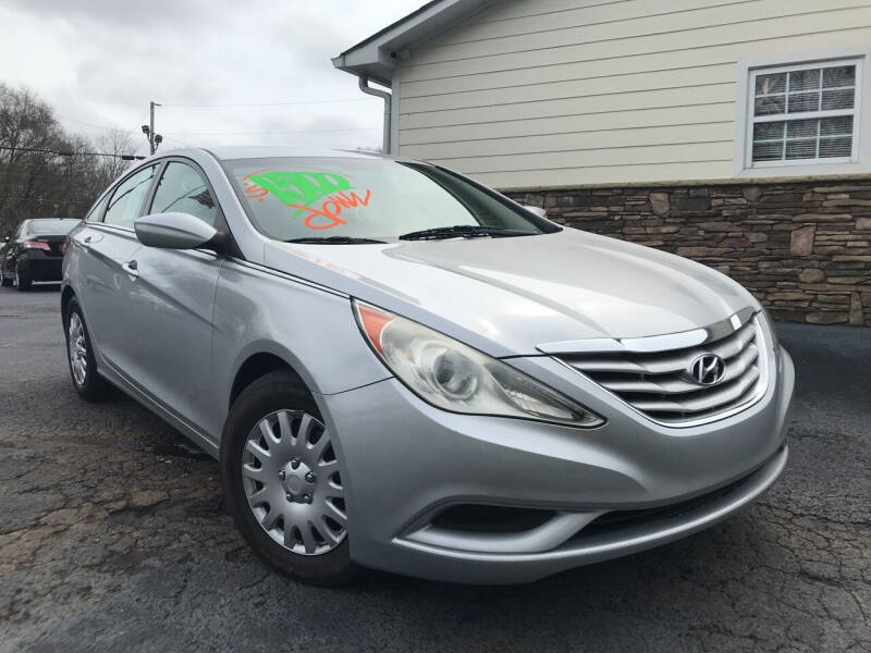 2011 Hyundai Sonata for sale at NO FULL COVERAGE AUTO SALES LLC in Austell GA