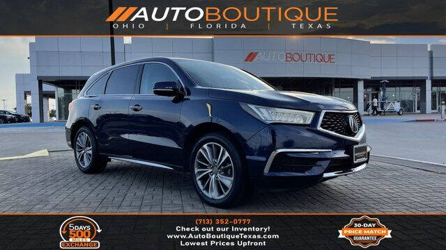 2018 acura mdx for sale houston