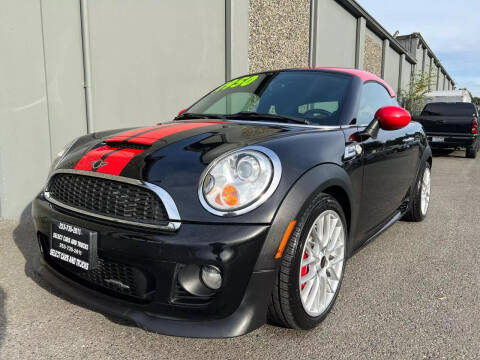 2012 MINI Cooper Coupe for sale at SUNSET CARS in Auburn WA