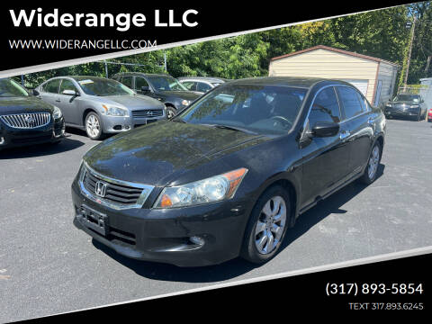 2009 Honda Accord for sale at Widerange LLC in Greenwood IN