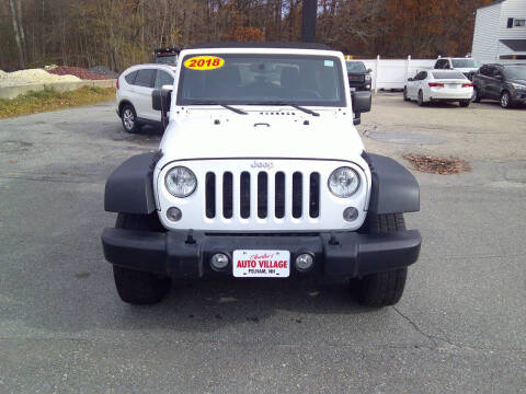 2018 Jeep Wrangler JK Unlimited Sport