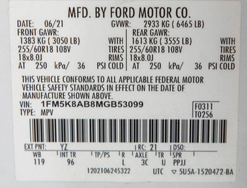 2021 Ford Explorer Police Interceptor Utility