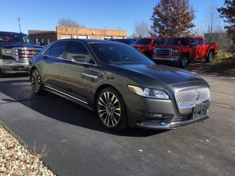 2017 Lincoln Continental for sale at Bruns & Sons Auto in Plover WI