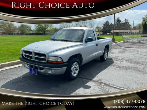 2001 Dodge Dakota for sale at Right Choice Auto in Boise ID