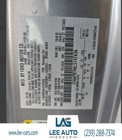 2020 Ford Mustang GT