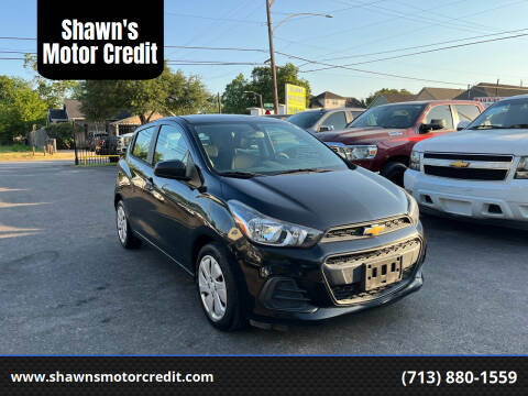 2017 Chevrolet Spark for sale at Shawn's Motor Credit in Houston TX