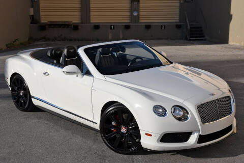 2015 Bentley Continental for sale at SL MOTORS in Royal Palm Beach FL