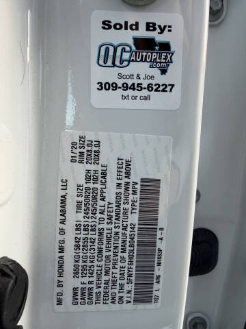 2020 Honda Pilot Elite