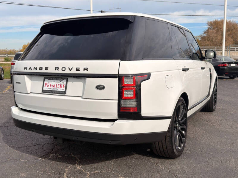 2017 Land Rover Range Rover Supercharged