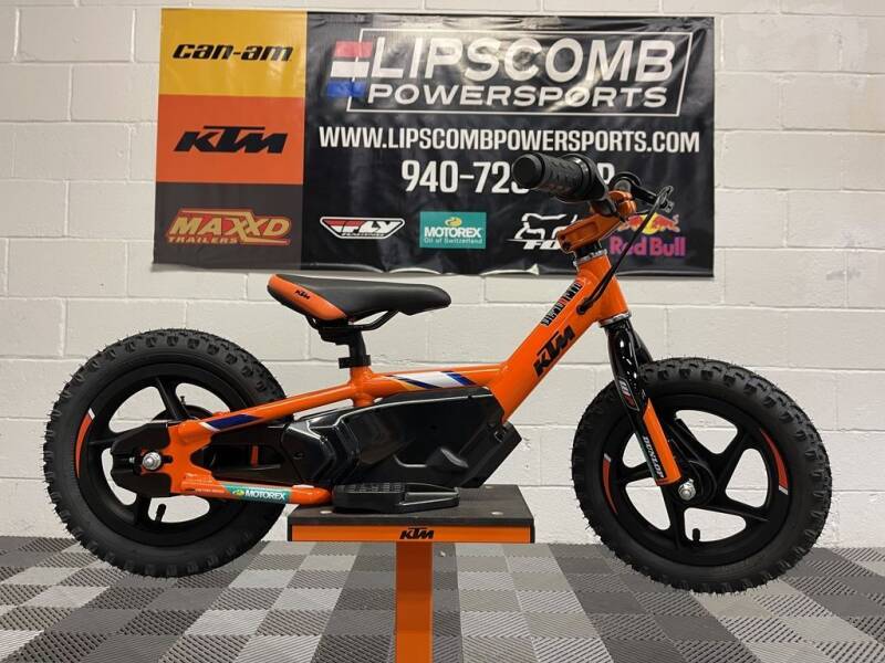 2022 KTM STACYC 12E DRIVE FACTORY REPLI for sale at Lipscomb Powersports in Wichita Falls TX