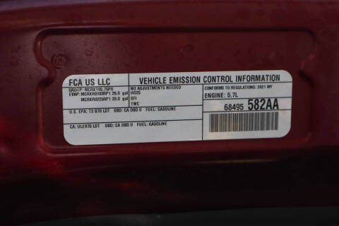 2021 RAM 1500
