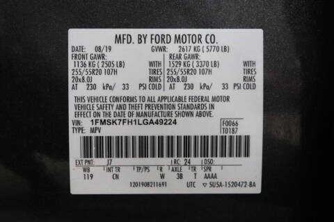 2020 Ford Explorer Limited