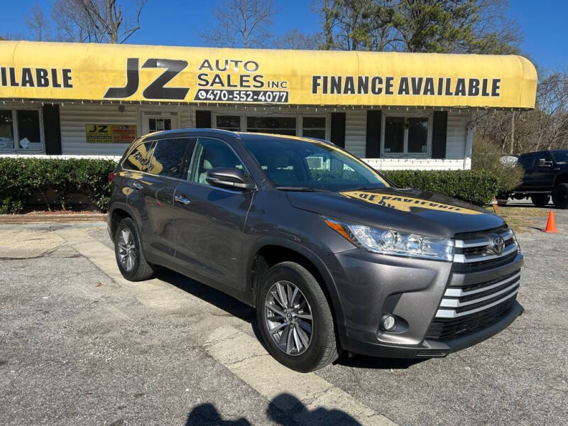 2019 Toyota Highlander for sale at JZ AUTO SALES INC in Marietta GA