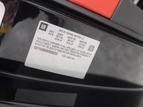 2015 Chevrolet Corvette Z06