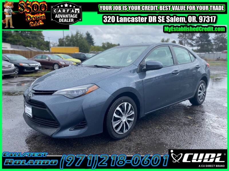 2017 Toyota Corolla for sale at Universal Auto Sales in Salem OR