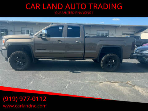 2015 GMC Sierra 1500 for sale at CAR LAND  AUTO TRADING in Raleigh NC