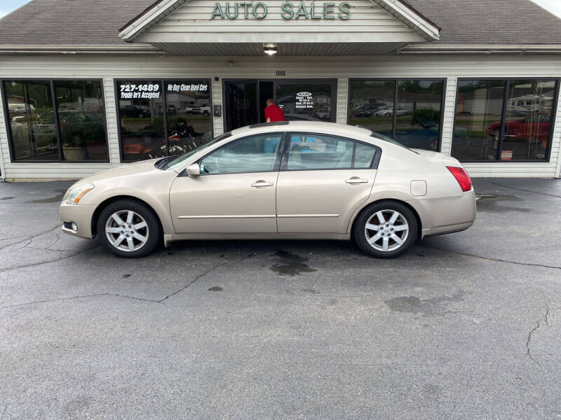 2004 Nissan Maxima for sale at Clarks Auto Sales in Middletown OH