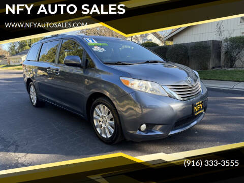 2017 Toyota Sienna for sale at NFY AUTO SALES in Sacramento CA