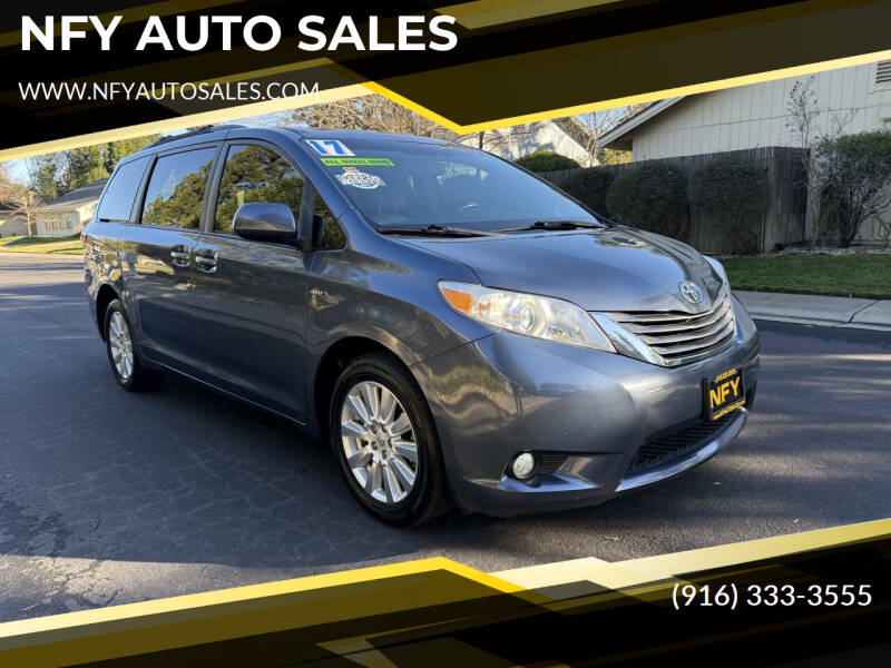 2017 Toyota Sienna for sale at NFY AUTO SALES in Sacramento CA