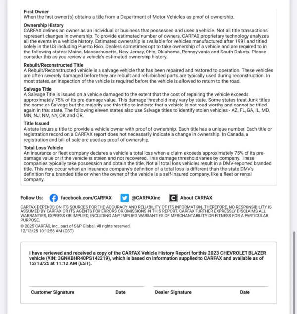 2023 Chevrolet Blazer LT