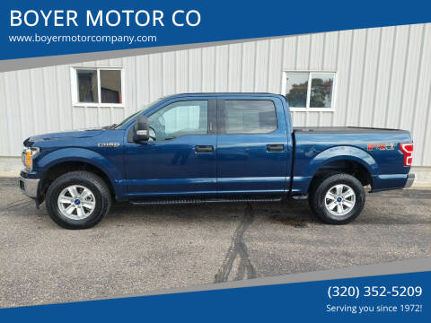 2019 Ford F-150 for sale at BOYER MOTOR CO in Sauk Centre MN