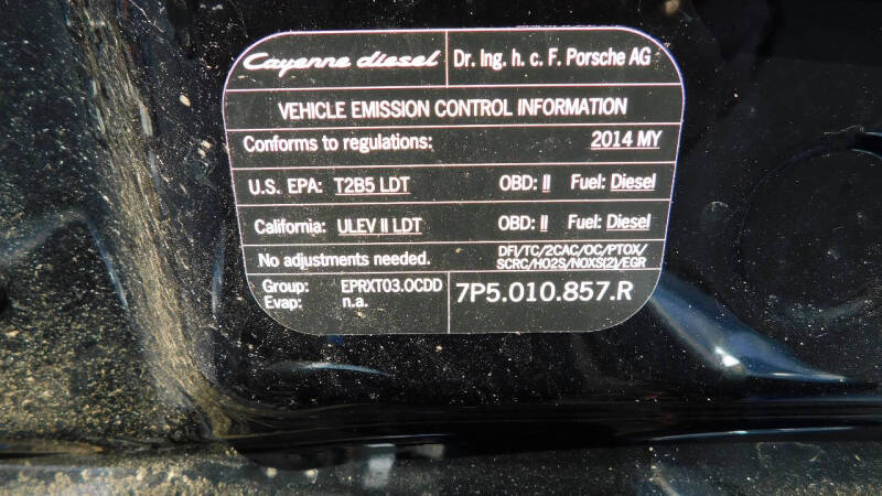 2014 Porsche Cayenne Platinum Diesel