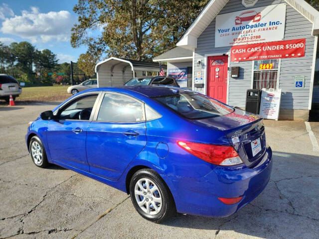 2013 Hyundai ACCENT for sale at Your Autodealer Inc in Mcdonough, GA