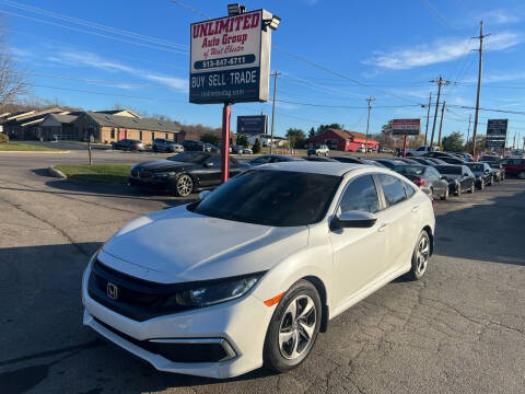 2019 Honda Civic for sale at Unlimited Auto Group in West Chester OH