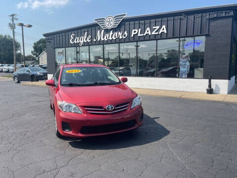 2013 Toyota Corolla for sale at Eagle Motors in Hamilton OH