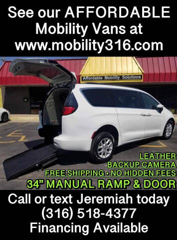 2021 Chrysler Voyager for sale at Affordable Mobility Solutions, LLC - Mobility/Wheelchair Accessible Inventory-Wichita in Wichita KS