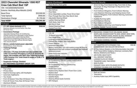 2022 Chevrolet Silverado 1500