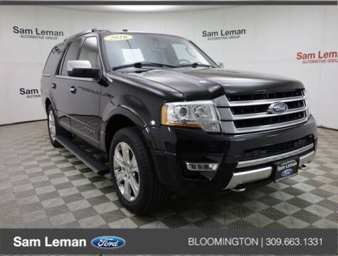 2016 Ford Expedition for sale at Sam Leman Ford in Bloomington IL