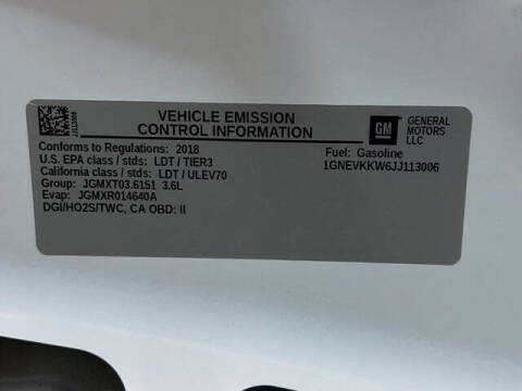 2018 Chevrolet Traverse High Country