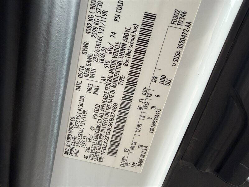 2016 Ford Transit 350 XLT